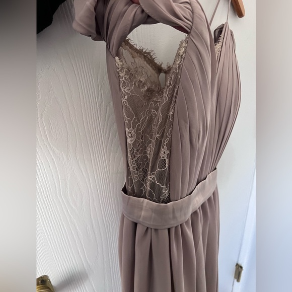 Formal Maxi Dress Spaghetti Strapped & Off the Shoulder Size 4 - Picture 7 of 14